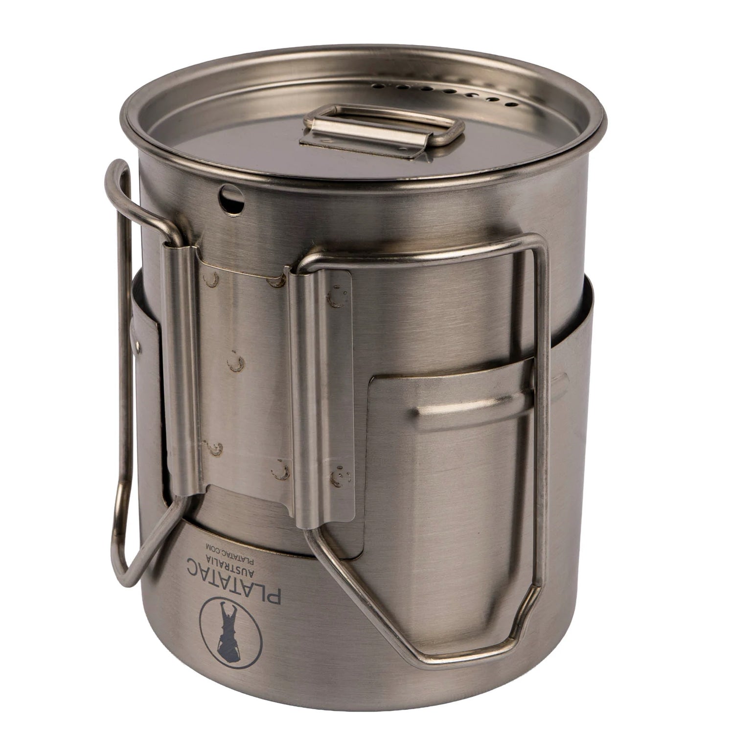 A compact, no-nonsense system for hot drinks, hydration, and sustainment in the field.

1 x Platatac Stainless Steel Field Cup

1 x Field Cup Cooker

1 x 1 Litre Rapid Fill Water Bottle

2 x sachets of Contact Coffee Co. coffee 
www.moralepatches.com.au