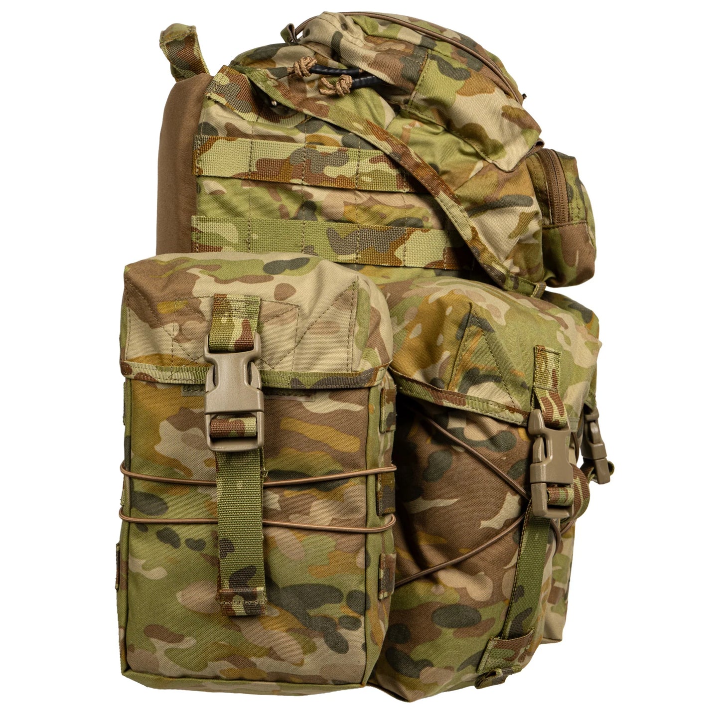 Sized to carry a full ration pack, 2-litre water bottle, or essential sustainment and cold weather items, the GP RATS 2L mounts securely to any PALS-compatible platform. It integrates particularly well with packs, providing clean, accessible external storage for equipment that needs to be reached quickly. www.moralepatches.com.au