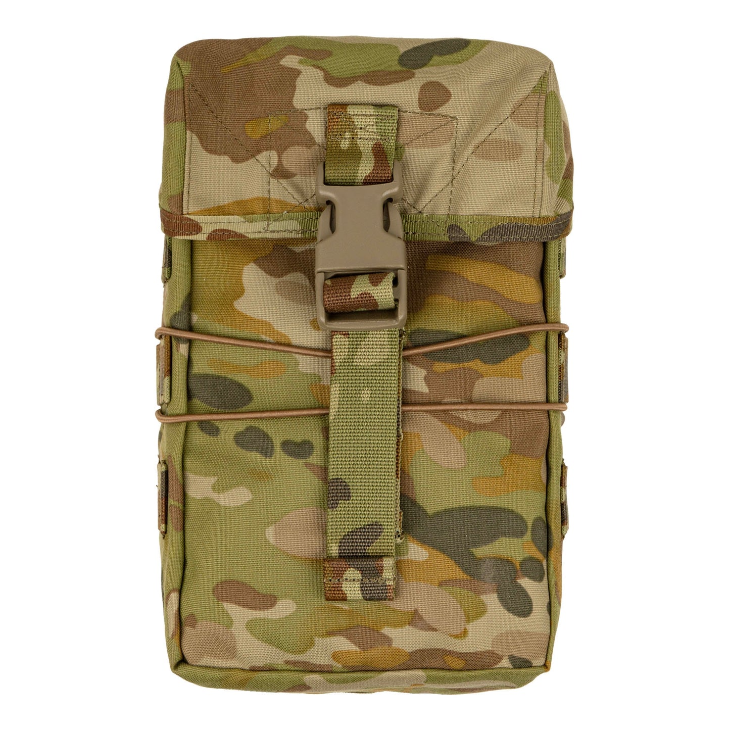 Sized to carry a full ration pack, 2-litre water bottle, or essential sustainment and cold weather items, the GP RATS 2L mounts securely to any PALS-compatible platform. It integrates particularly well with packs, providing clean, accessible external storage for equipment that needs to be reached quickly. www.moralepatches.com.au