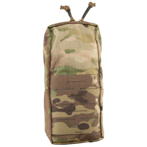 The Accessories Small flask pouch attaches via two MOLLE straps which are part of the one-piece back that is laser cut with precision out of Multicam pattern Blueforce gear Ultracomp fabric. A laser-cut PALS area on the front allows the attachment of smaller MOLLE-compatible pouches.  www.moralepatches.com.au where the army shops
