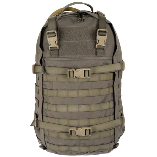 Developed in response to an Australian Defence Force requirement, the Platatac Lightweight Field Pack is a versatile 31-litre pack designed to bridge the gap between a day pack and a larger patrol pack. www.moralepatches.com.au