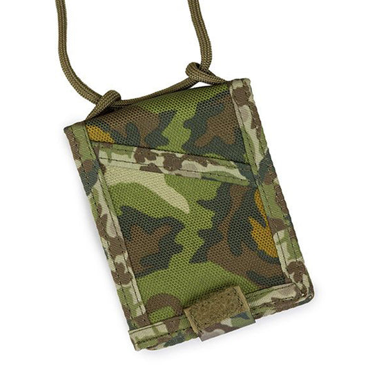   The smaller brother of the WALID. Half the size for convenience.  Removable Paracord lanyard so you can do the old switcheroo and make it a wallet. www.moralepatches.com.au