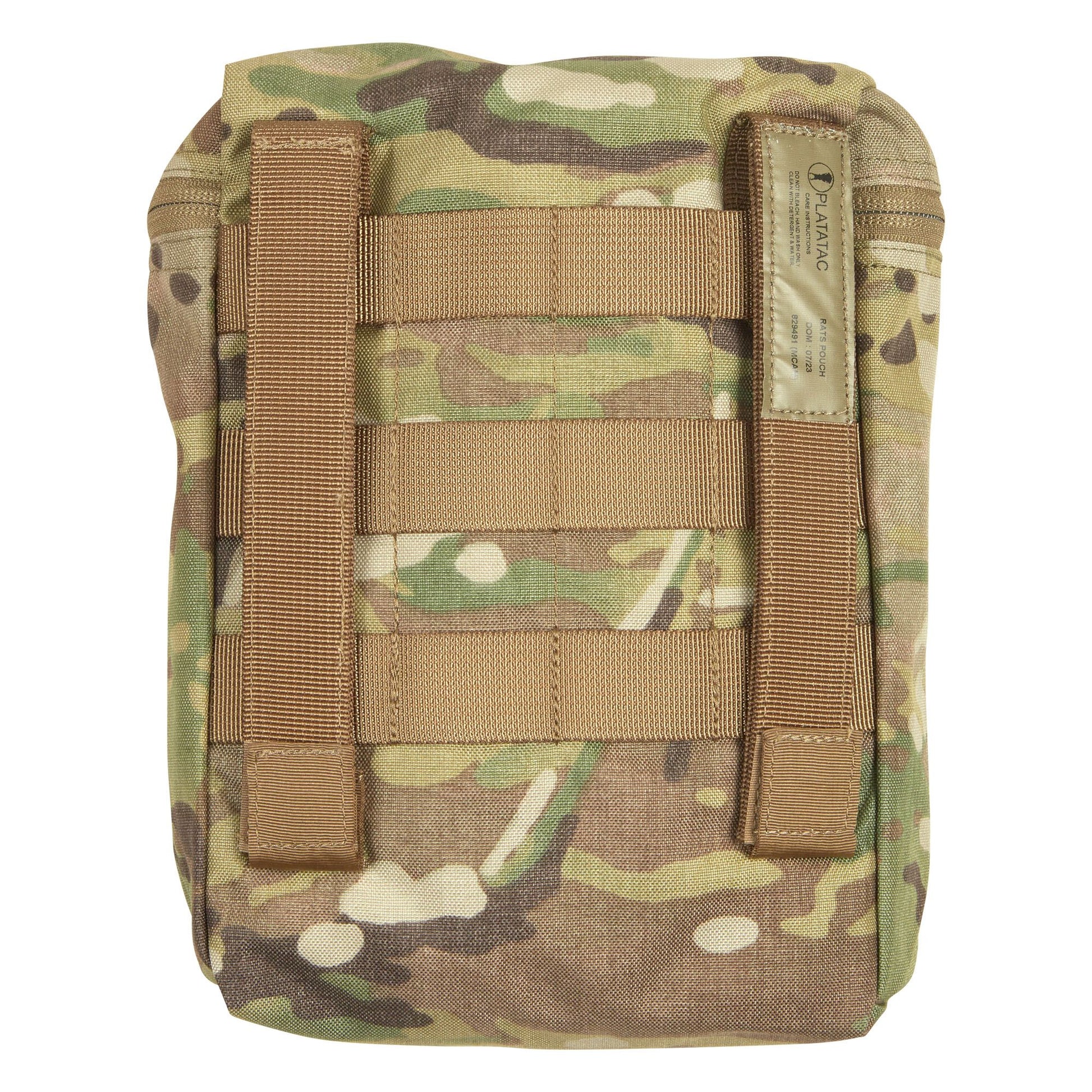 The RATS pouch is designed for... yep you guessed it, rations (Australian MRE's). It is a lightweight version of our MRE pouch, void of MOLLE except on the lid for the addition of small pouches or storage of cyalume sticks. www.moralepatches.com.au