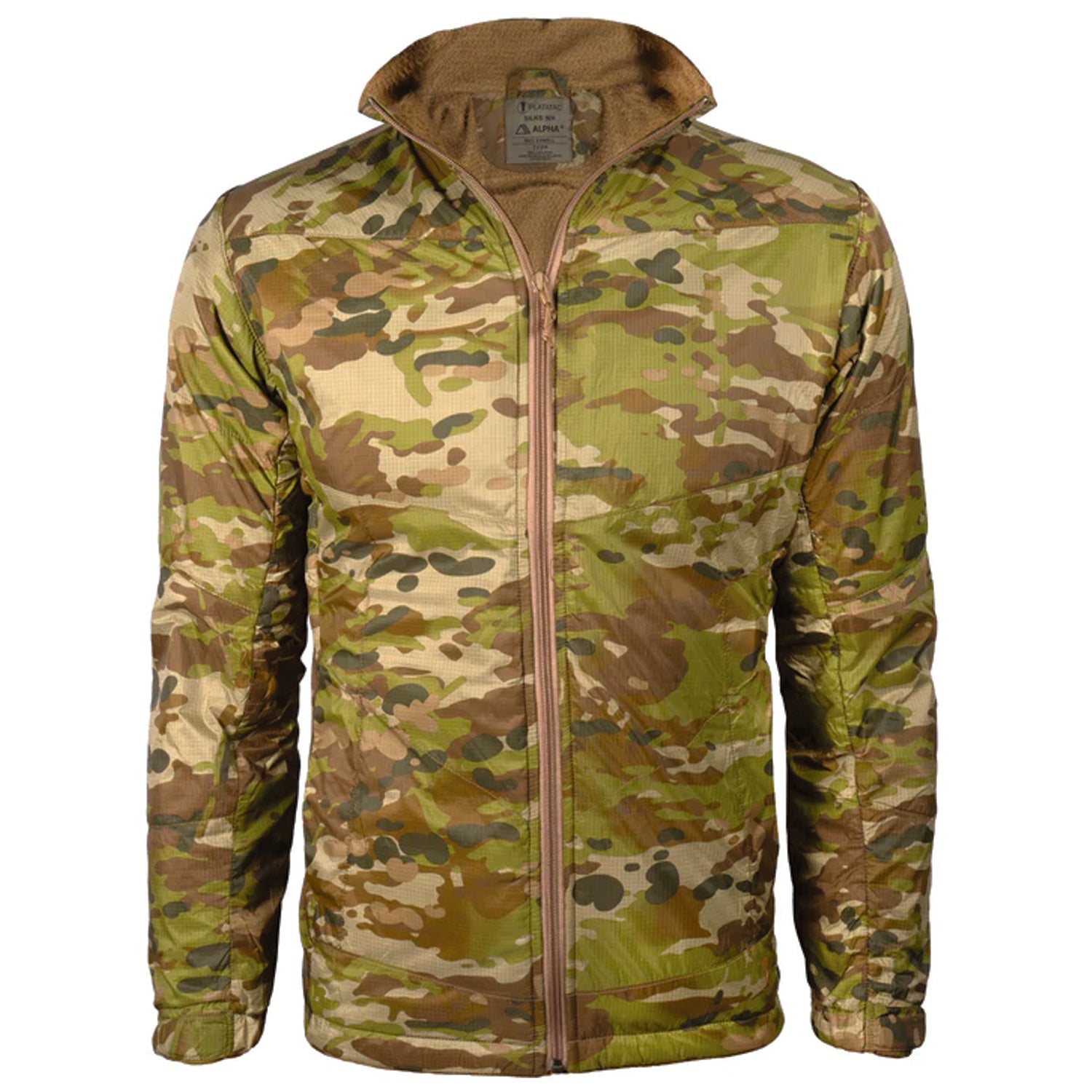The ultralight Platatac Silks Alpha Jacket is an upgraded thermal version of the standard LW Silks using windproof and water repellent shell fabric with the addition of high tech Polartec® Alpha® active insulation lining. Ultralight, stuffable &amp; incredibly versatile thermal regulation. In this version we did a ‘hood delete’ as we’ve had a large number of requests for a No Hood option. We listened. www.moralepatches.com.au