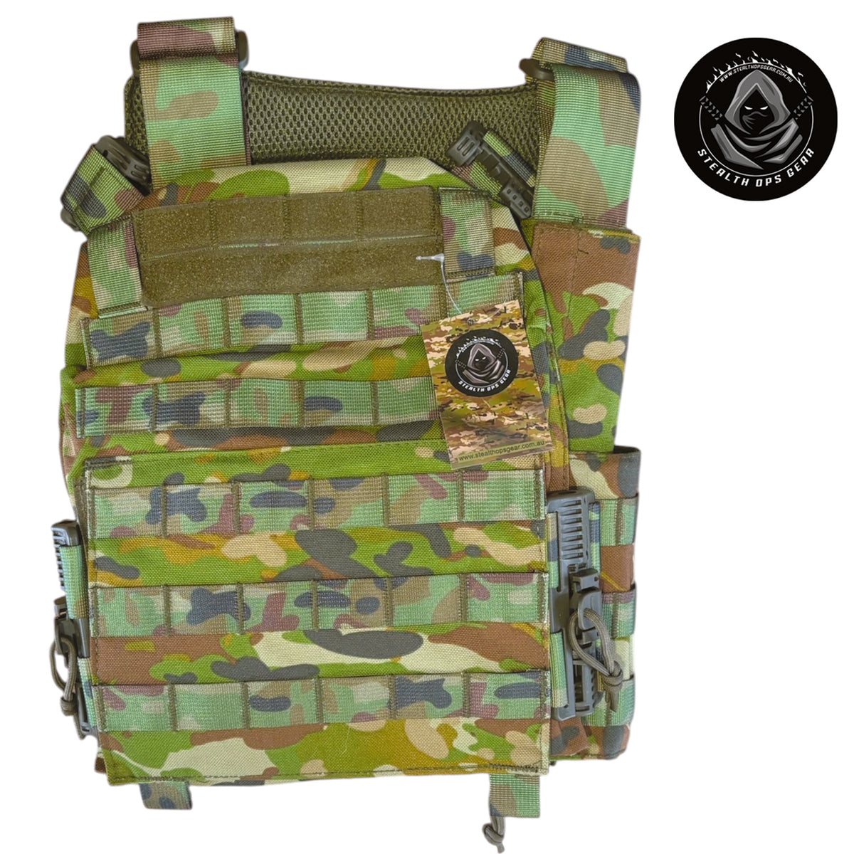 The AMCU Cadet Tactical Assault Plate Carrier Quick Release is engineered for cadets and airsoft operators who refuse to compromise. Get the protection you need without the weight that slows you down. www.moralepatches.com.au