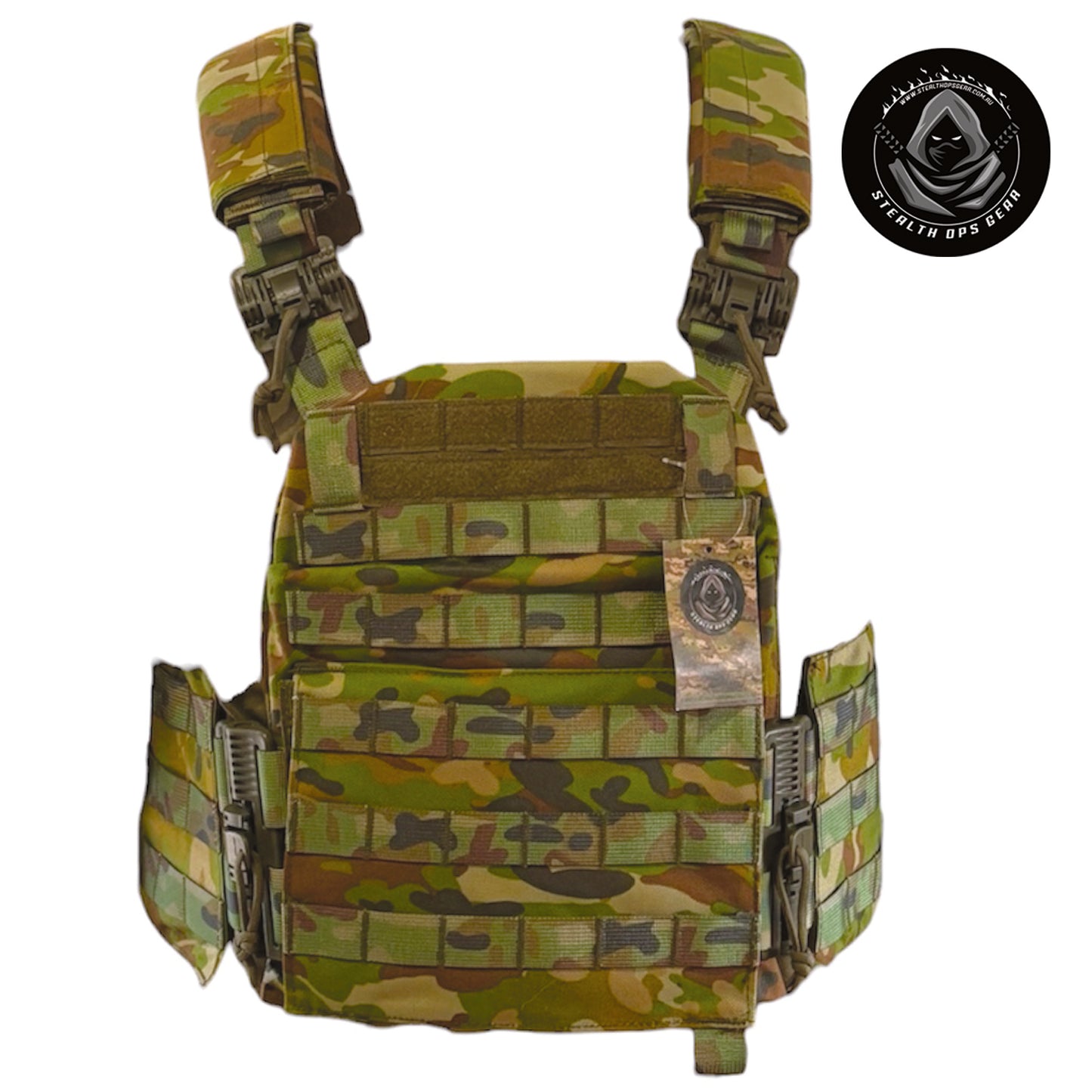 The AMCU Cadet Tactical Assault Plate Carrier Quick Release is engineered for cadets and airsoft operators who refuse to compromise. Get the protection you need without the weight that slows you down. www.moralepatches.com.au