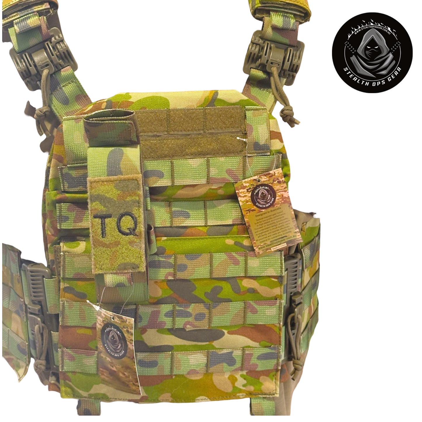 The AMCU Cadet Tactical Assault Plate Carrier Quick Release is engineered for cadets and airsoft operators who refuse to compromise. Get the protection you need without the weight that slows you down. www.moralepatches.com.au