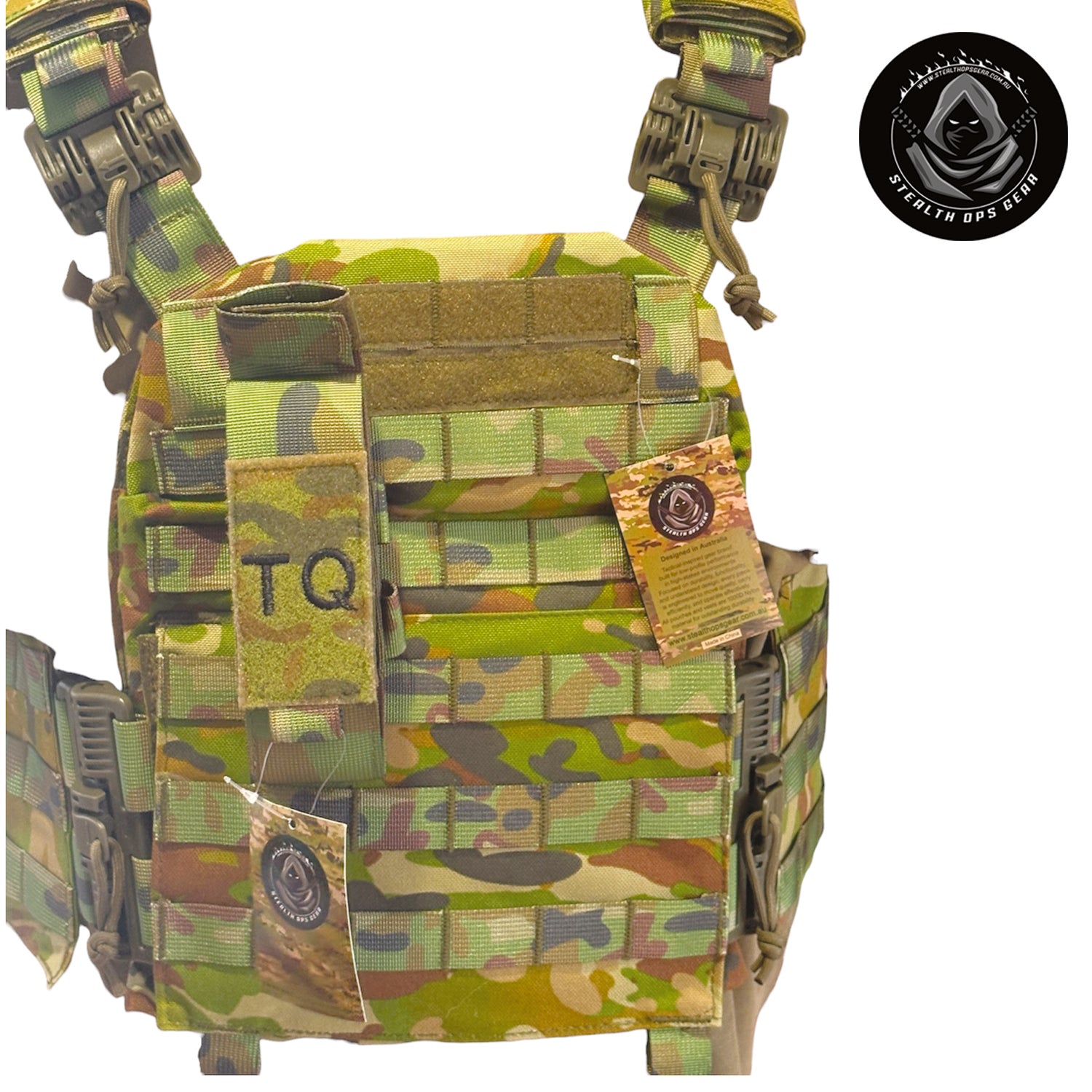 The AMCU Cadet Tactical Assault Plate Carrier Quick Release is engineered for cadets and airsoft operators who refuse to compromise. Get the protection you need without the weight that slows you down. www.moralepatches.com.au