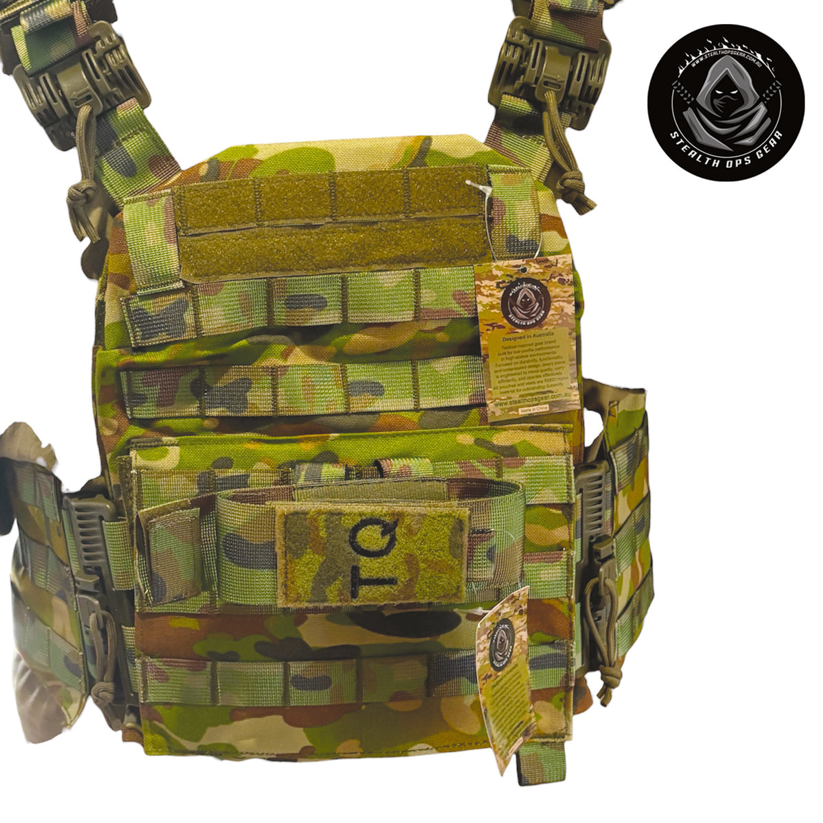 The AMCU Cadet Tactical Assault Plate Carrier Quick Release is engineered for cadets and airsoft operators who refuse to compromise. Get the protection you need without the weight that slows you down. www.moralepatches.com.au