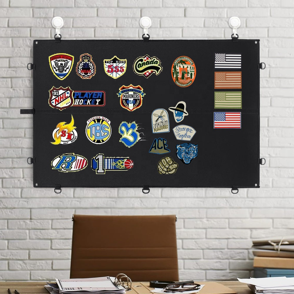Showcase your patch collection with confidence. This premium morale patch display board features a soft loop surface that grips all velcro-backed patches securely—from tactical ID badges to custom name patches. www.moralepatches.com.au