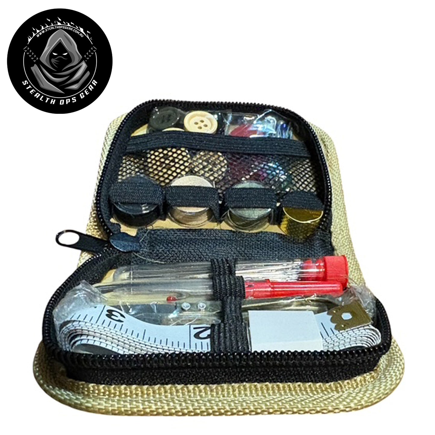 When your gear takes damage in the field, seconds count. The Premium Sewing Kit from Stealth Ops Gear is engineered for rapid, reliable repairs—trusted by Army Cadets, Air Force personnel, and Navy operatives who demand mission-critical equipment that performs under pressure. www.moralepatches.com.au