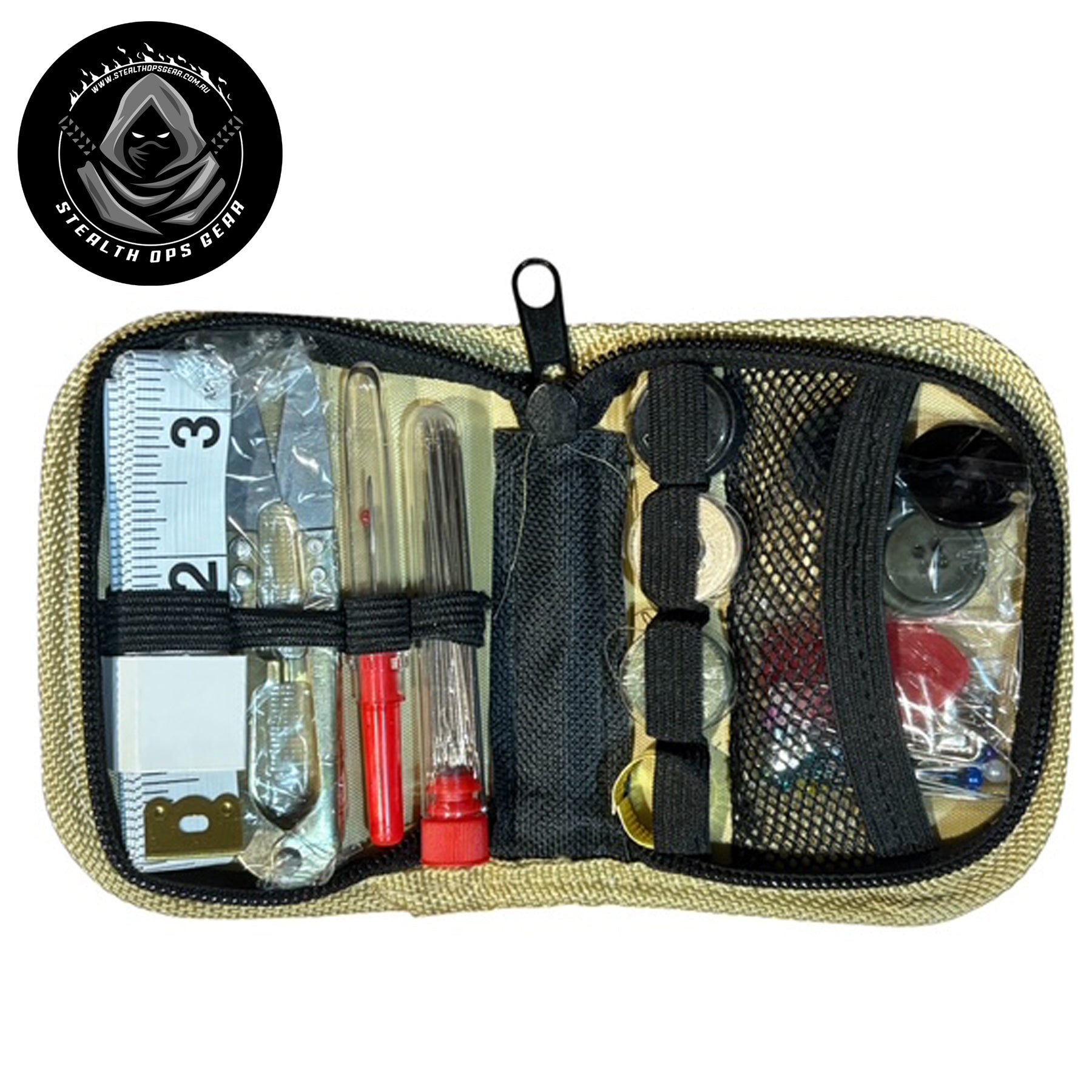 When your gear takes damage in the field, seconds count. The Premium Sewing Kit from Stealth Ops Gear is engineered for rapid, reliable repairs—trusted by Army Cadets, Air Force personnel, and Navy operatives who demand mission-critical equipment that performs under pressure. www.moralepatches.com.au