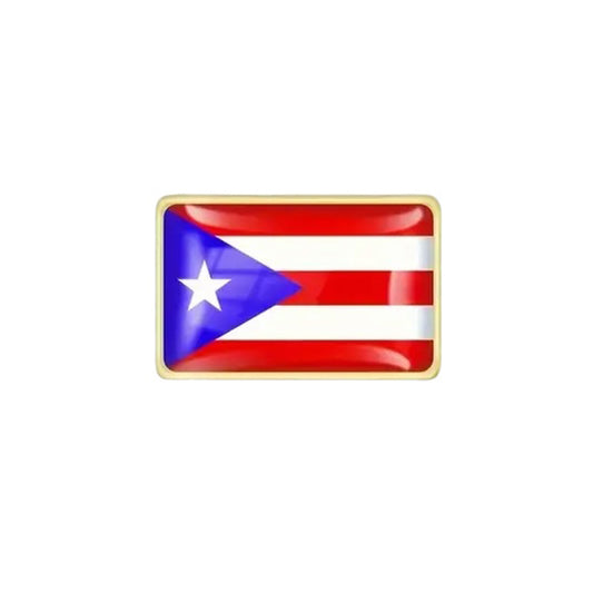 This gold-plated, enamel-filled lapel pin allows you to proudly display the Puerto Rico flag while honouring all those who have served or are currently serving in all theatres of war and peacekeeping efforts. Featuring the Puerto Rico Flag, it symbolises both national pride and remembrance. www.moralepatches.com.au