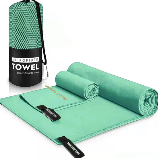 Experience the ultimate convenience with our Quick Drying Small Towel in vibrant Light Green. Its lightweight and compact design allows for easy packing in its own pouch, making it perfect for all your sports and outdoor activities. Measuring 40cm x 80cm, this towel is sure to become your go-to essential for on-the-go adventures.  www.moralepatches.com.au