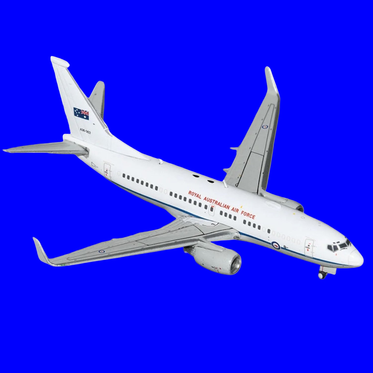 Celebrate a century of Australian aviation excellence with this striking 1/200 scale B737-700S from Gemini Jets, featuring the iconic RAAF '100 Years' livery on aircraft A36-001. www.moralepatches.com.au