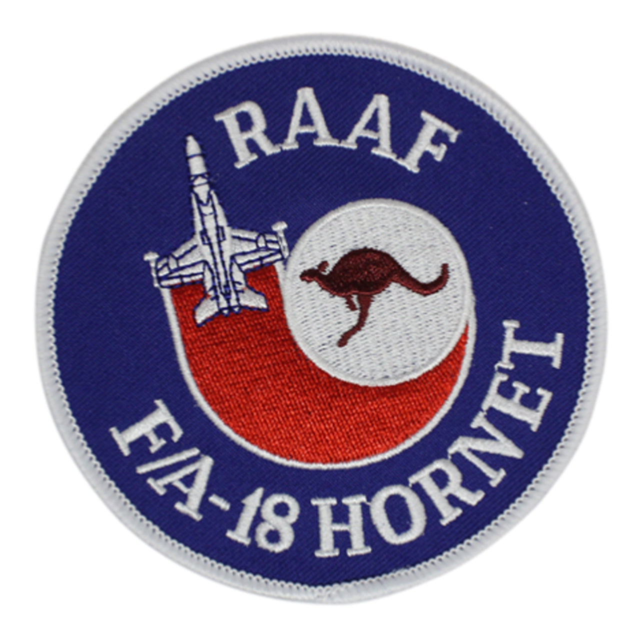 RAAF F/A18 Hornet Patch Sew On 10.5cm www.moralepatches.com.au
