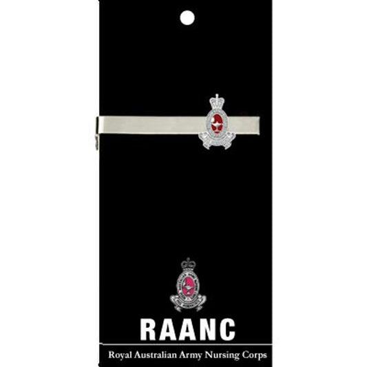 Add a touch of elegance to your look with the Royal Australian Army Nursing Corps (RAANC) 20mm enamel tie bar! Crafted with gold-plated material, this gorgeous tie bar is perfect for any work or formal occasion. www.moralepatches.com.au
