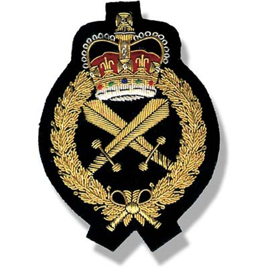 Show your pride with this elegant Royal Australian Corps of Military Police (RACMP) Bullion Pocket Badge. Perfect for your Blazer, bag, or anywhere else you want to make a statement of style and dedication. Boasting an approximate size of 80x80mm, the badge securely fastens with 3 butterfly catches on the back. Look sharp and show your pride! www.moralepatches.com.au