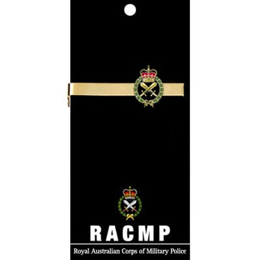 Add a touch of elegance to your look with the Royal Australian Corps of Military Police (RACMP) 20mm enamel tie bar! Crafted with gold-plated material, this gorgeous tie bar is perfect for any work or formal occasion. www.moralepatches.com.au