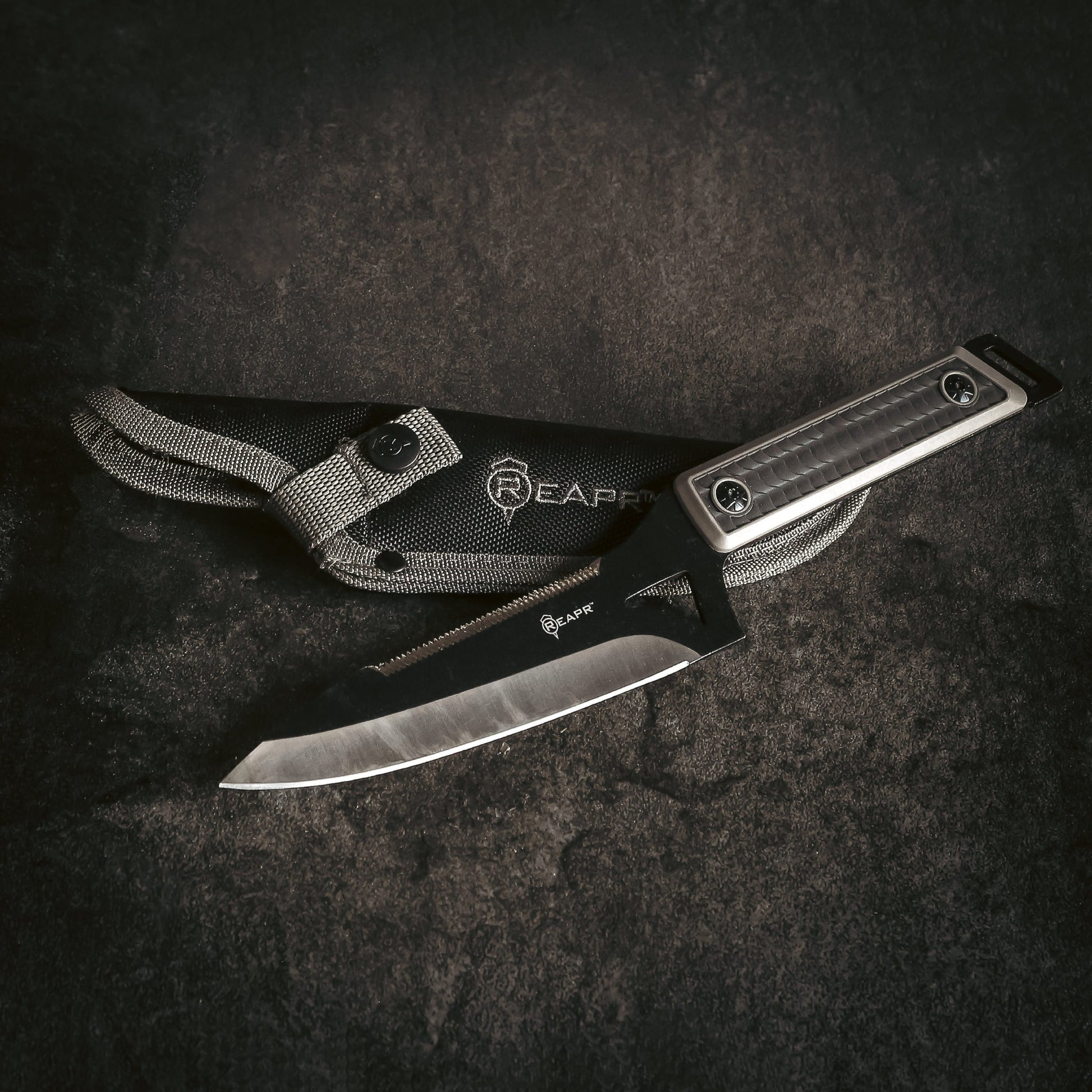 You get everything you need with the Reapr Versa Camp Knife. Born in the kitchen but raised in the wild, it’s tough, durable, and versatile. Whatever your campsite cutting needs, this knife can handle it. www.moralepatches.com.au