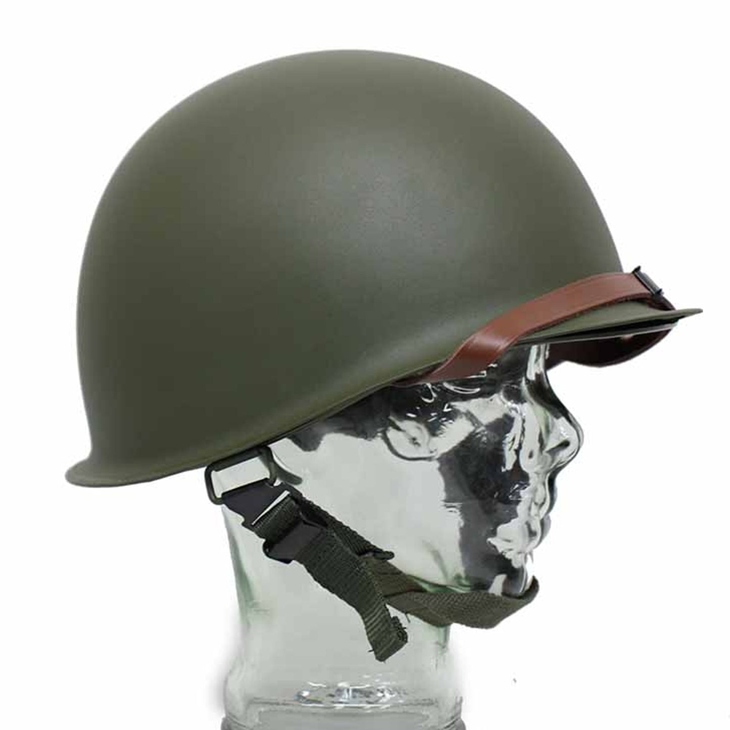 The M1 helmet is an iconic piece of military equipment and is a combat helmet that was used by the United States' military forces from World War II until 1985. The M1 helmet was adopted by US military forces in 1941 to replace the outdated World War I-era British style Brodie helmet. www.moralepatches.com.au
