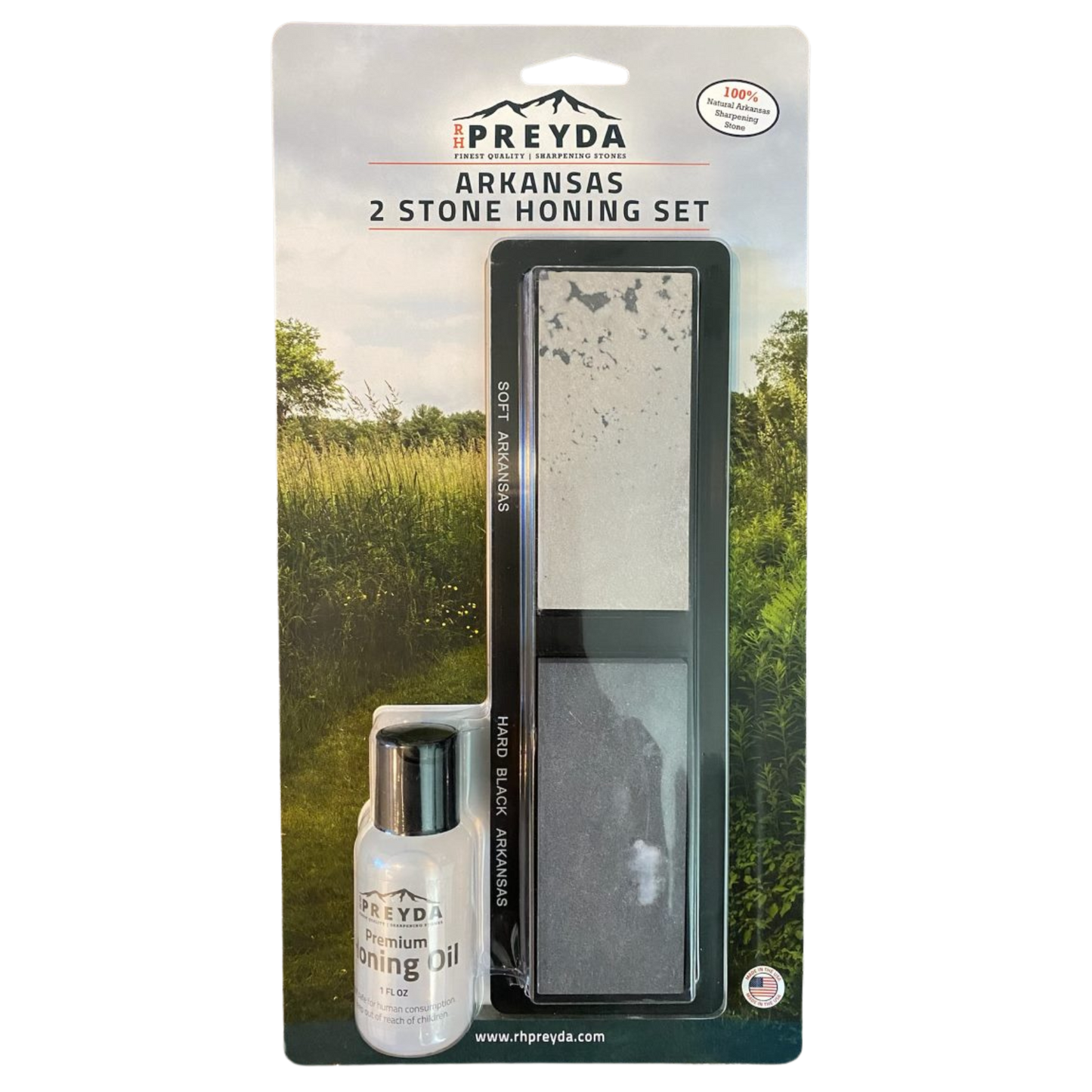 Our Sportsman 2 Stone Honing Kit is the essential sharpening companion to any outdoorsman. Sized for smaller blade applications, the Sportsman 2 features our Soft and Hard Black Arkansas Stones, is housed in a PVC non-slip base and includes a 1oz. bottle of our Premium Honing Oil. www.moralepatches.com.au
