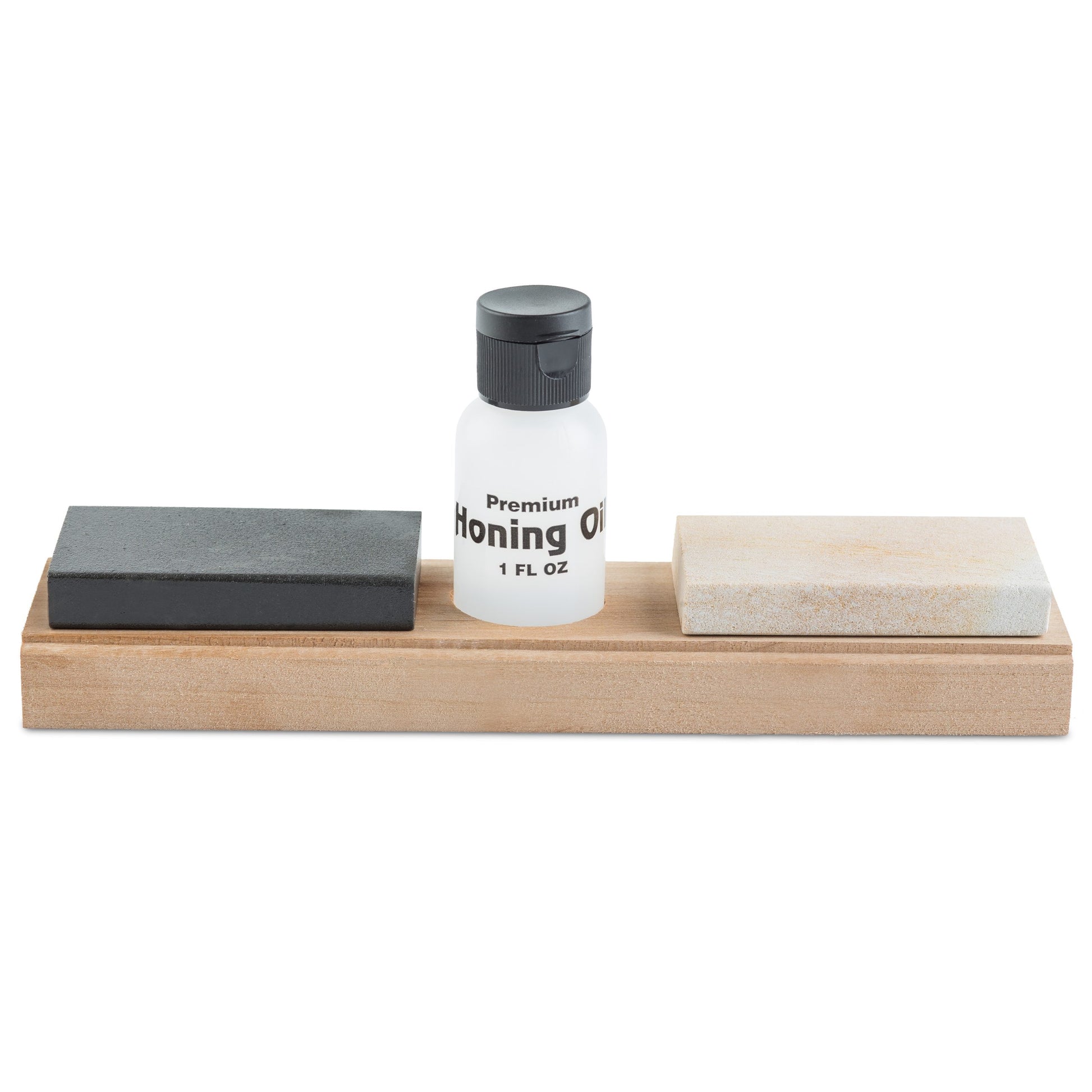 Our Sportsman 2 Stone Honing Kit is the essential sharpening companion to any outdoorsman. Sized for smaller blade applications, the Sportsman 2 features our Soft and Hard Black Arkansas Stones, is housed in a custom wooden base and includes a 1oz. bottle of our Premium Honing Oil. www.moralepatches.com.au