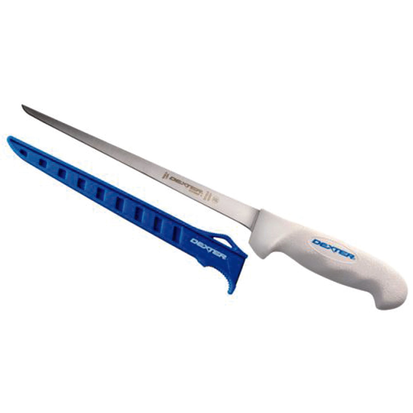 The Dexter SG133-9EG 9” narrow fillet knife has just the right flex for gliding over bones. This 9″ fillet can handle most fish with ease and is great for flat fish like fluke and flounder. It’s ultra-sharp out of the package and with just the right amount of flex to glide over the bones. www.moralepatches.com.au