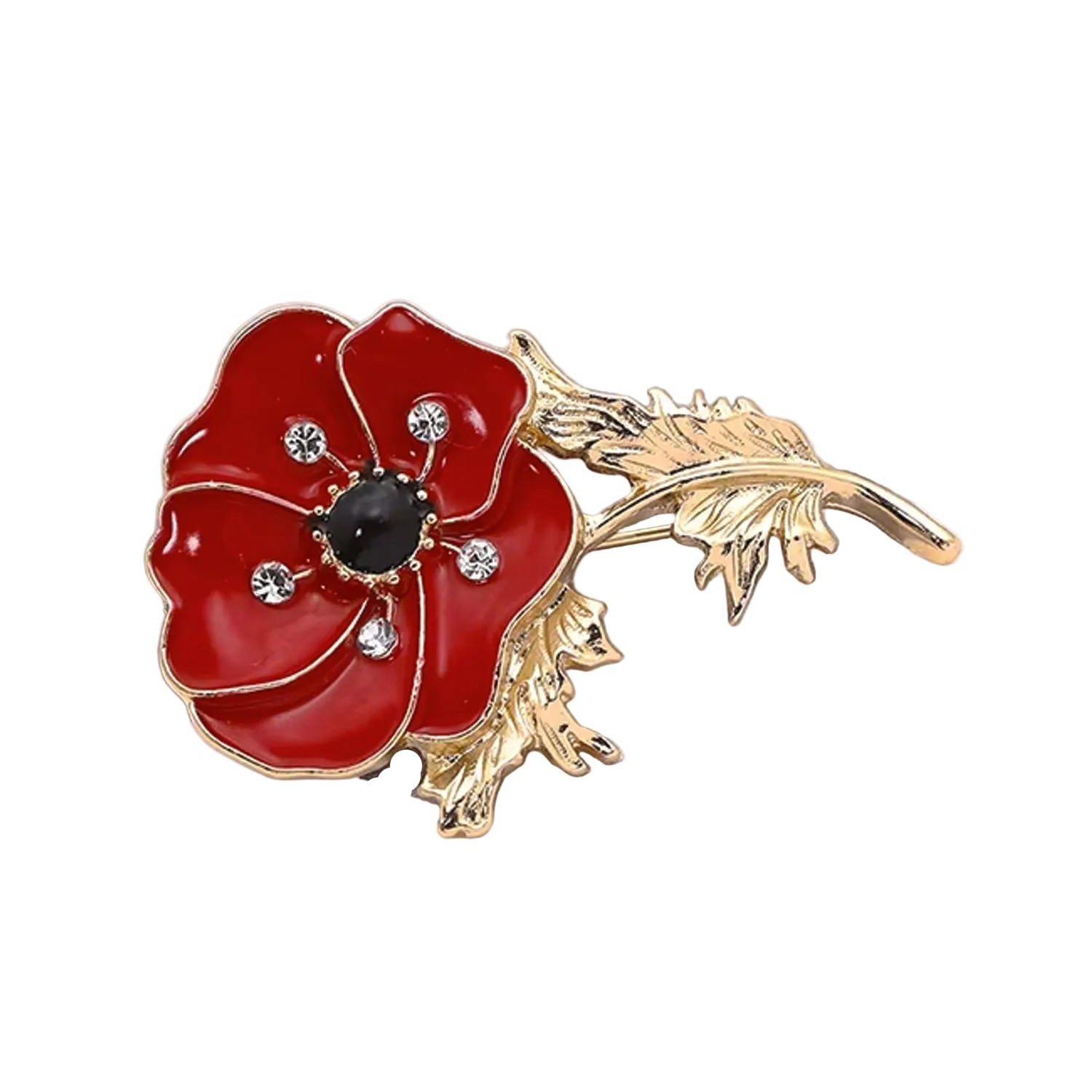 Honour those who served with the Red Poppy Rhinestone Alloy Remembrance Day Flower Enamel Badge—a powerful symbol of remembrance and respect. This striking emblem captures the essence of sacrifice and courage, making it the perfect way to show your appreciation for our heroes. www.moralepatches.com.au