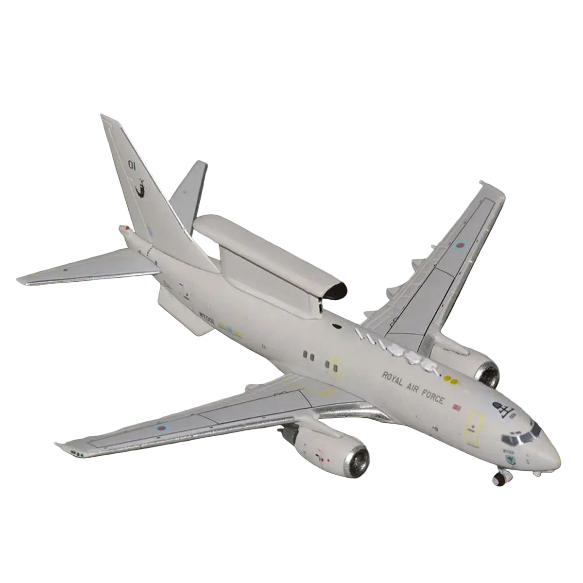 1/400 Royal Air Force E-7 Wedgetail WT001 by Gemini Jets delivers accurate modern RAF surveillance aircraft detail for collectors and military aviation display setups. www.moralepatches.com.au