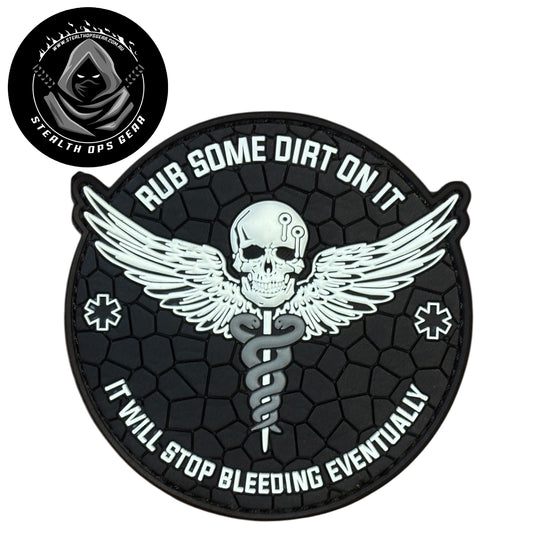 Rub some dirt on it—literally. This bold PVC morale patch delivers attitude and authenticity to your tactical gear, backpack, or everyday carry. At 8cm, it's sized perfectly for visibility without overwhelming your setup. www.moralepatches.com.au