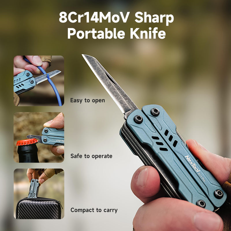 The NexTool Mini Sailor S11 Pro is engineered as a compact and versatile multi-tool designed for everyday utility, outdoor activities and light maintenance work. Combining essential gripping, cutting and fastening tools in a streamlined folding design, it offers practical functionality in a portable format. www.moralepatches.com.au