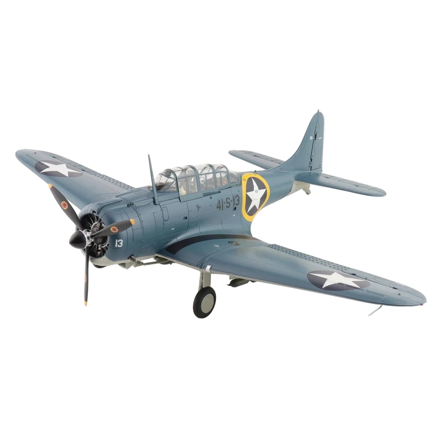 1/32 SBD-3 Dauntless "Operation Torch" BuNo. 06624, 41-S-13, VS-41, USS Ranger, Nov 1942&nbsp;by&nbsp;Hobby Master&nbsp;delivers museum scale naval aviation presence for World War II collectors and centrepiece displays. www.moralepatches.com.au