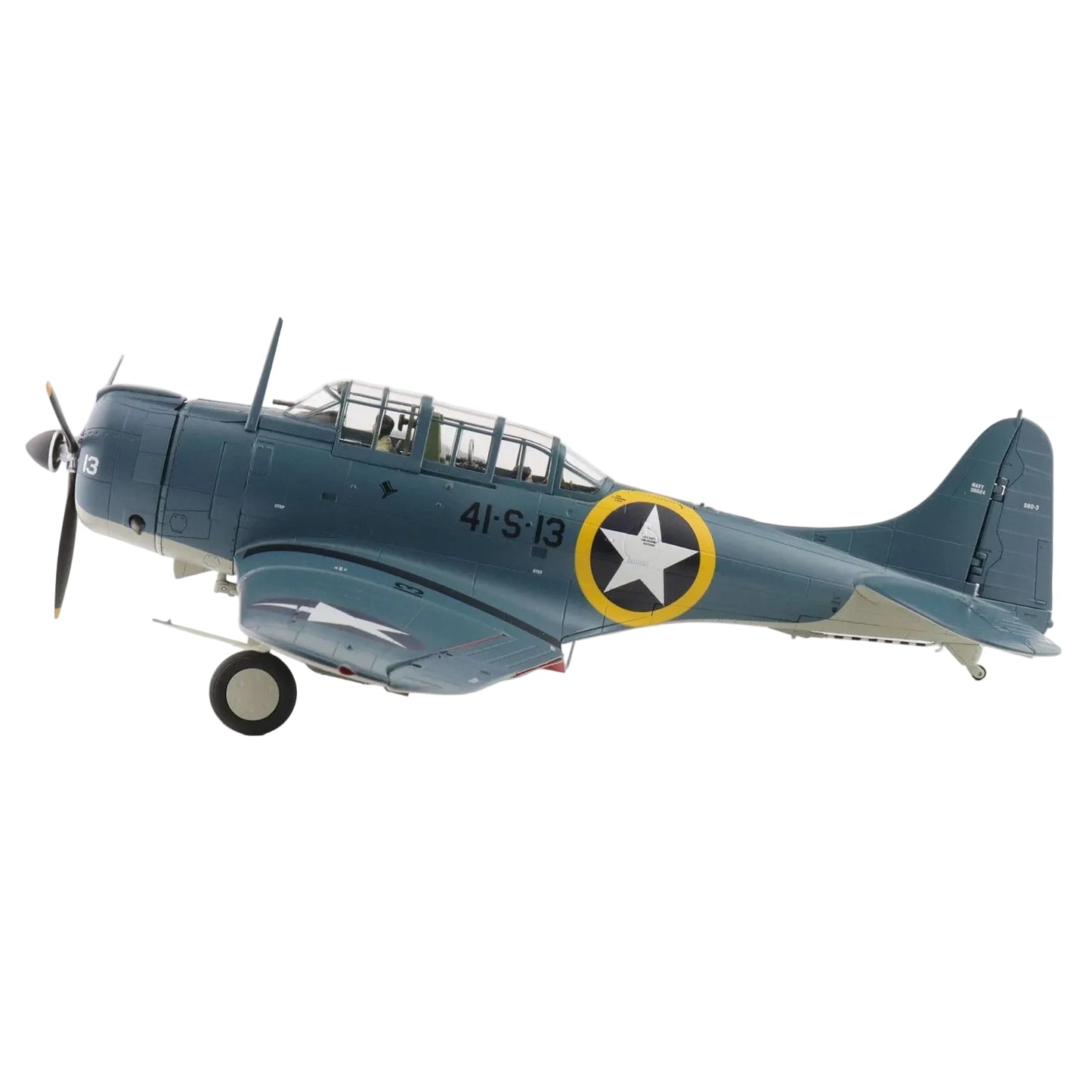 1/32 SBD-3 Dauntless "Operation Torch" BuNo. 06624, 41-S-13, VS-41, USS Ranger, Nov 1942&nbsp;by&nbsp;Hobby Master&nbsp;delivers museum scale naval aviation presence for World War II collectors and centrepiece displays. www.moralepatches.com.au