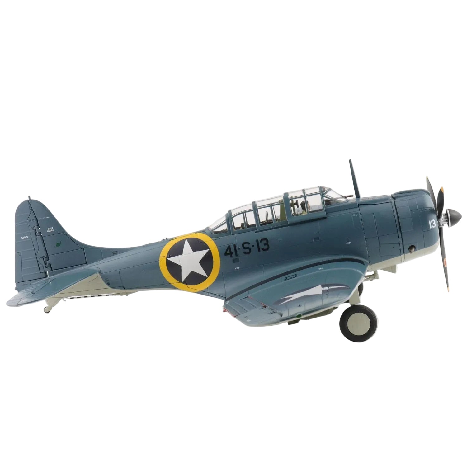 1/32 SBD-3 Dauntless "Operation Torch" BuNo. 06624, 41-S-13, VS-41, USS Ranger, Nov 1942&nbsp;by&nbsp;Hobby Master&nbsp;delivers museum scale naval aviation presence for World War II collectors and centrepiece displays. www.moralepatches.com.au