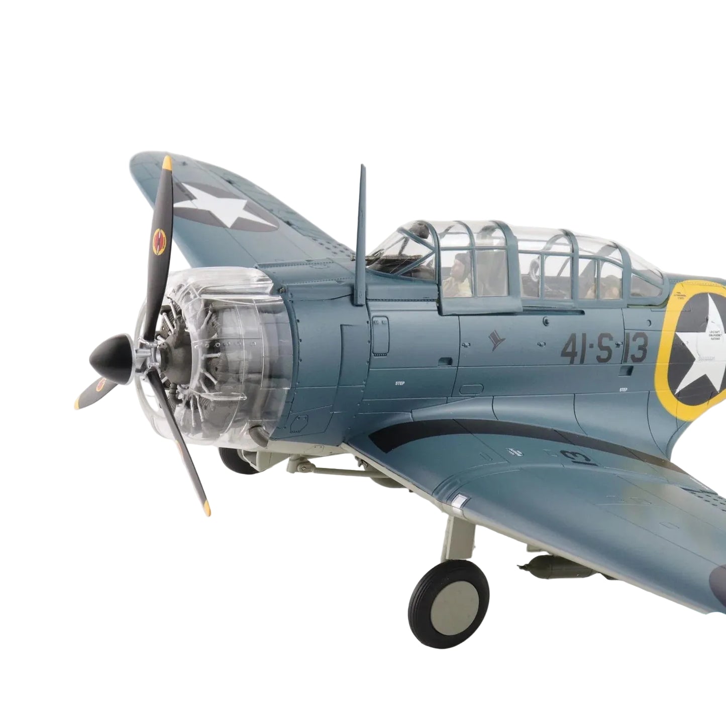 1/32 SBD-3 Dauntless "Operation Torch" BuNo. 06624, 41-S-13, VS-41, USS Ranger, Nov 1942&nbsp;by&nbsp;Hobby Master&nbsp;delivers museum scale naval aviation presence for World War II collectors and centrepiece displays. www.moralepatches.com.au