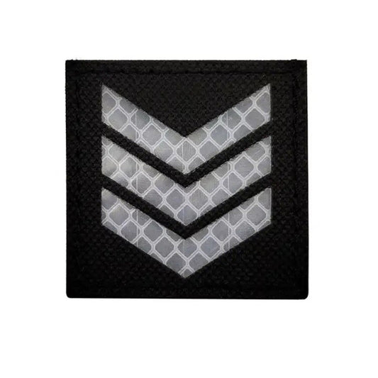 Sergeants are the first rank above Corporal, these soldiers are experienced in their field of skill and have been targeted for senior leadership capabilities.  These soldiers have had the training and are in the more seasoned in the field of leadership.  Usually they are second in command of a platoon of soldiers. www.moralepatches.com.au