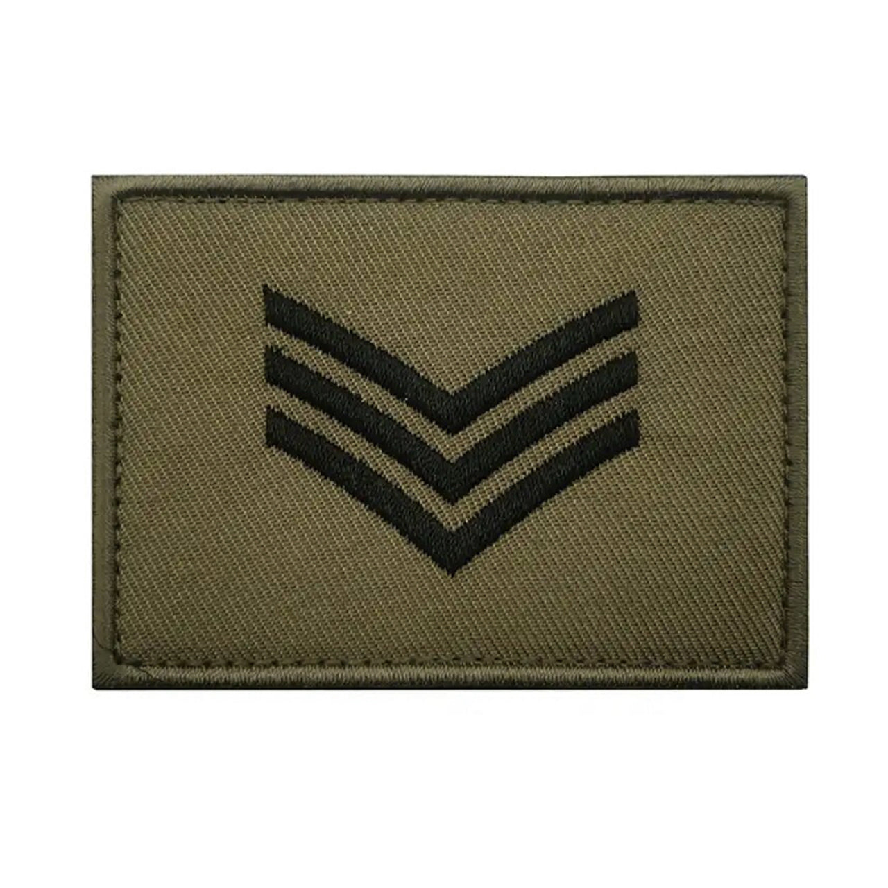 Sergeants are the first rank above Corporal, these soldiers are experienced in their field of skill and have been targeted for senior leadership capabilities.  These soldiers have had the training and are in the more seasoned in the field of leadership.  Usually they are second in command of a platoon of soldiers. www.moralepatches.com.au