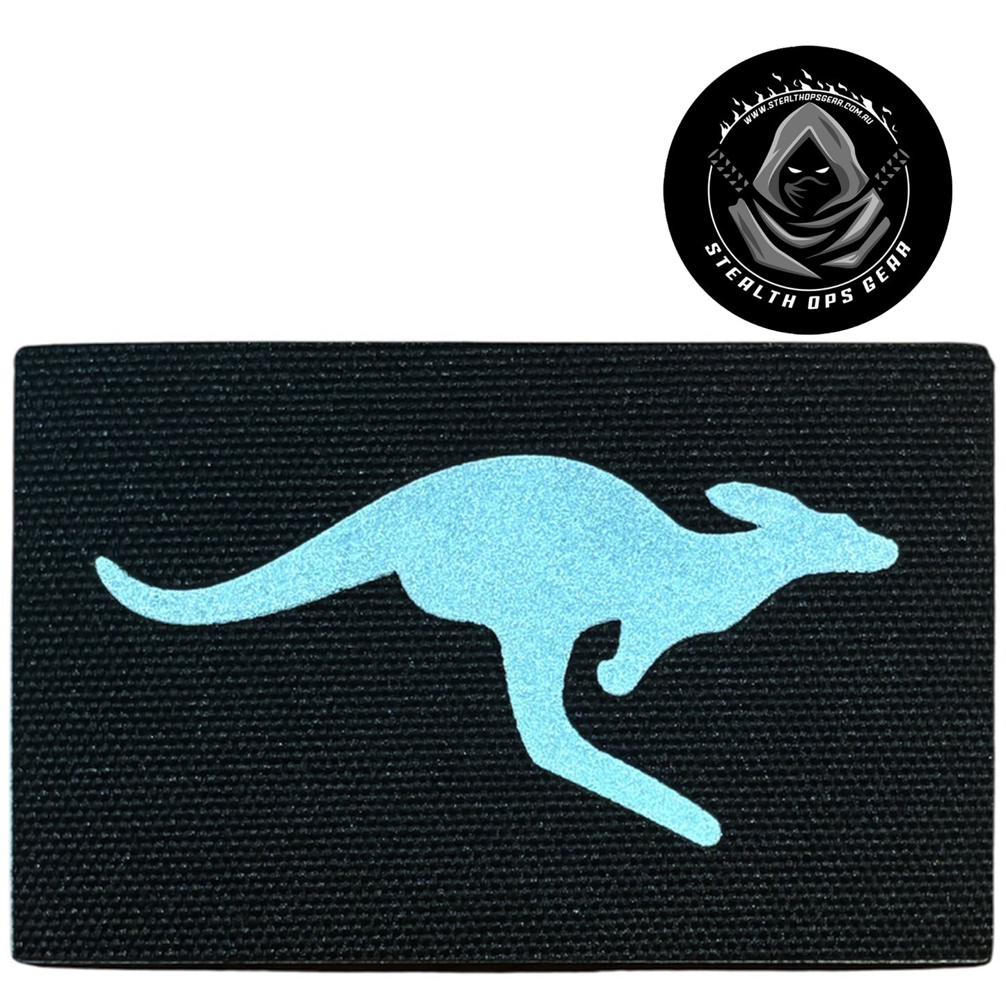 Make a bold statement with the Silver Kangaroo Laser Cut Morale Patch Hook &amp; Loop. This striking 8x5cm patch features laser-cut precision detailing that demands attention. Backed with both hook and loop fasteners, it's ready to attach to tactical gear, backpacks, or uniforms instantly. www.moralepatches.com.au
