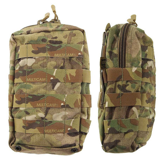 Constructed to accommodate a full ADF ration kit, the Extra Large Accessories can easily store your bulkier items that were once placed inside your bag. The expansive zip entry exposes the top and one inch from either side for quick access. Featuring four rows of PALS along the front and two columns along the sides for attaching bigger pouches. www.moralepatches.com.au