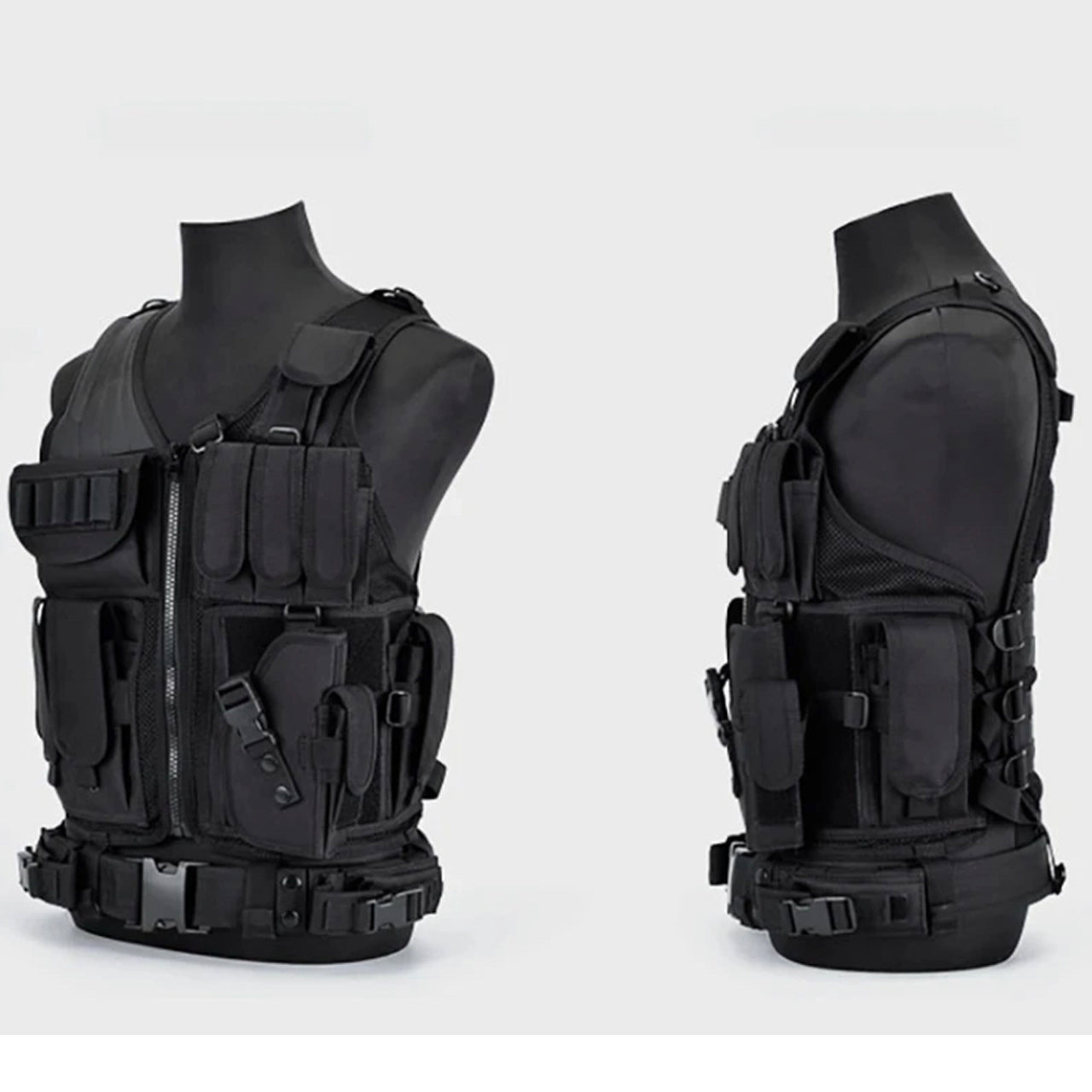 Crafted with high-density 600D polyester, strong zippers, and breathable mesh, this adjustable outdoor tactical vest is designed to be both comfortable and durable. www.moralepatches.com.au
