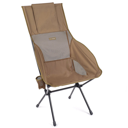 Take the comfort of home with you on your next adventure with the Helinox Savanna Chair! This highly advanced, ergonomically-designed chair features a refined, stylish look and provides superior comfort and support. Enjoy the great outdoors in luxury and comfort! www.moralepatches.com.au