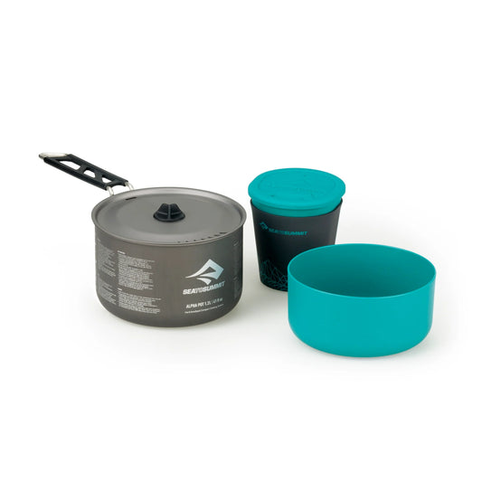 The perfect lightweight set for a solo adventurer, our AlphaSet 1.1 is compact and ready for the trail. Constructed from a hard-anodised alloy, the AlphaPots are durable, abrasion resistant and very easy-to-clean.  www.moralepatches.com.au