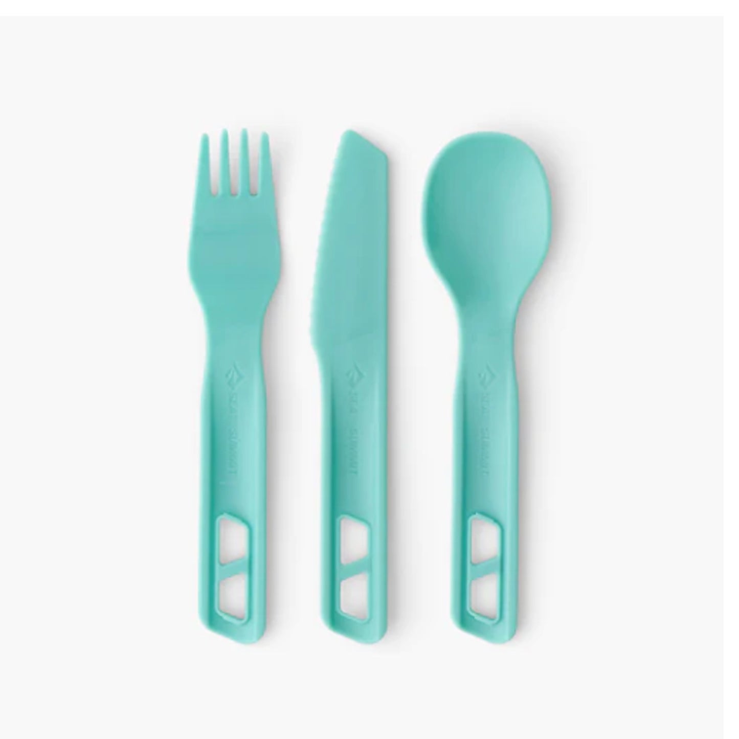Light, strong and functional, the Passage Cutlery Set features an ergonomic Knife, Fork and Spoon. The handles can be snapped together for transport; or two handles can be connected in opposite directions to create a long spork or spoon. Built of EU food-grade fibreglass-reinforced polypropylene, Passage Cutlery is designed to fit into our Frontier cookware. www.moralepatches.com.au