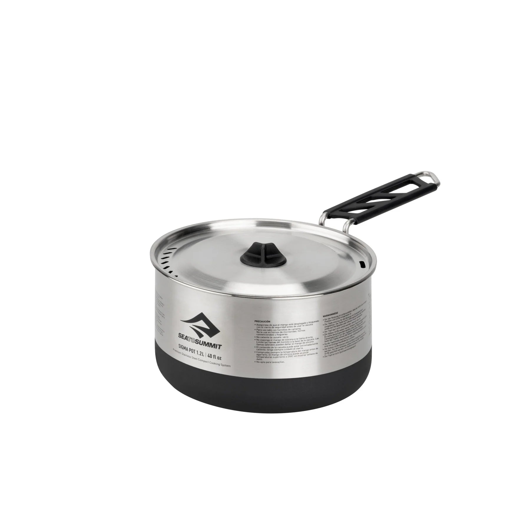Get creative with your backcountry cooking for one. The included 1.2L SigmaPot is made from durable, abrasion resistant polished stainless steel for an easy-to-clean cooking surface. www.moralepatches.com.au