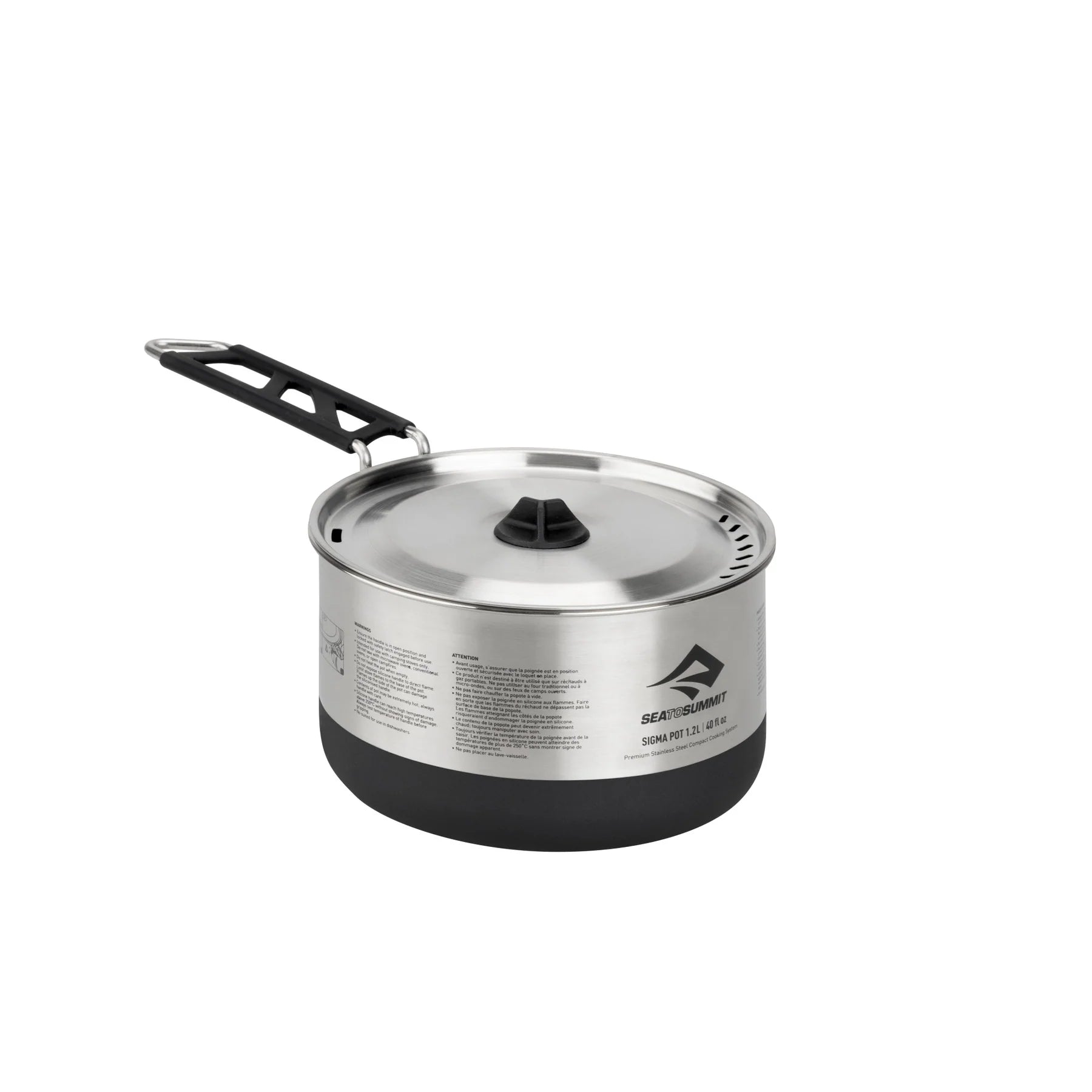 Get creative with your backcountry cooking for one. The included 1.2L SigmaPot is made from durable, abrasion resistant polished stainless steel for an easy-to-clean cooking surface. www.moralepatches.com.au