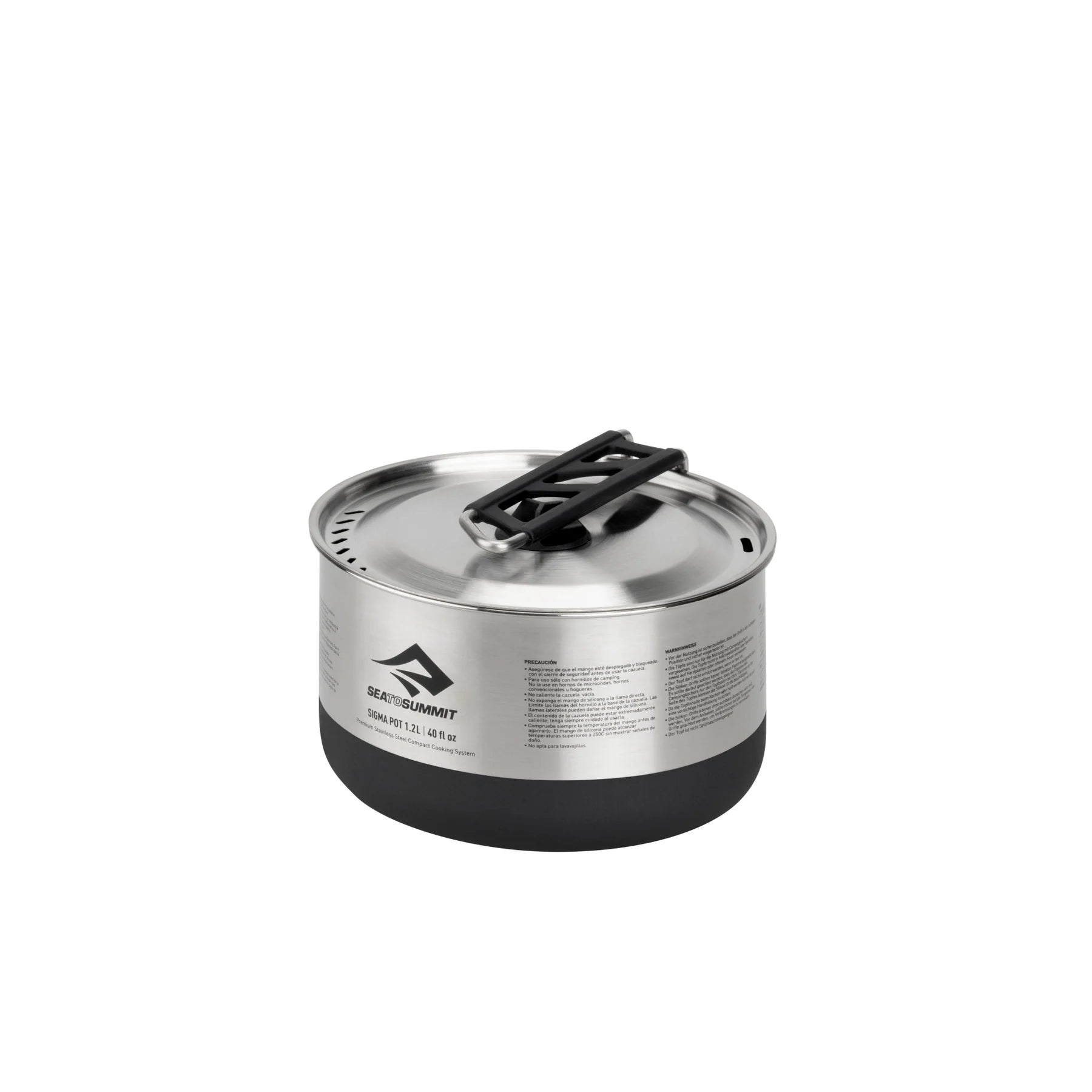 Get creative with your backcountry cooking for one. The included 1.2L SigmaPot is made from durable, abrasion resistant polished stainless steel for an easy-to-clean cooking surface. www.moralepatches.com.au
