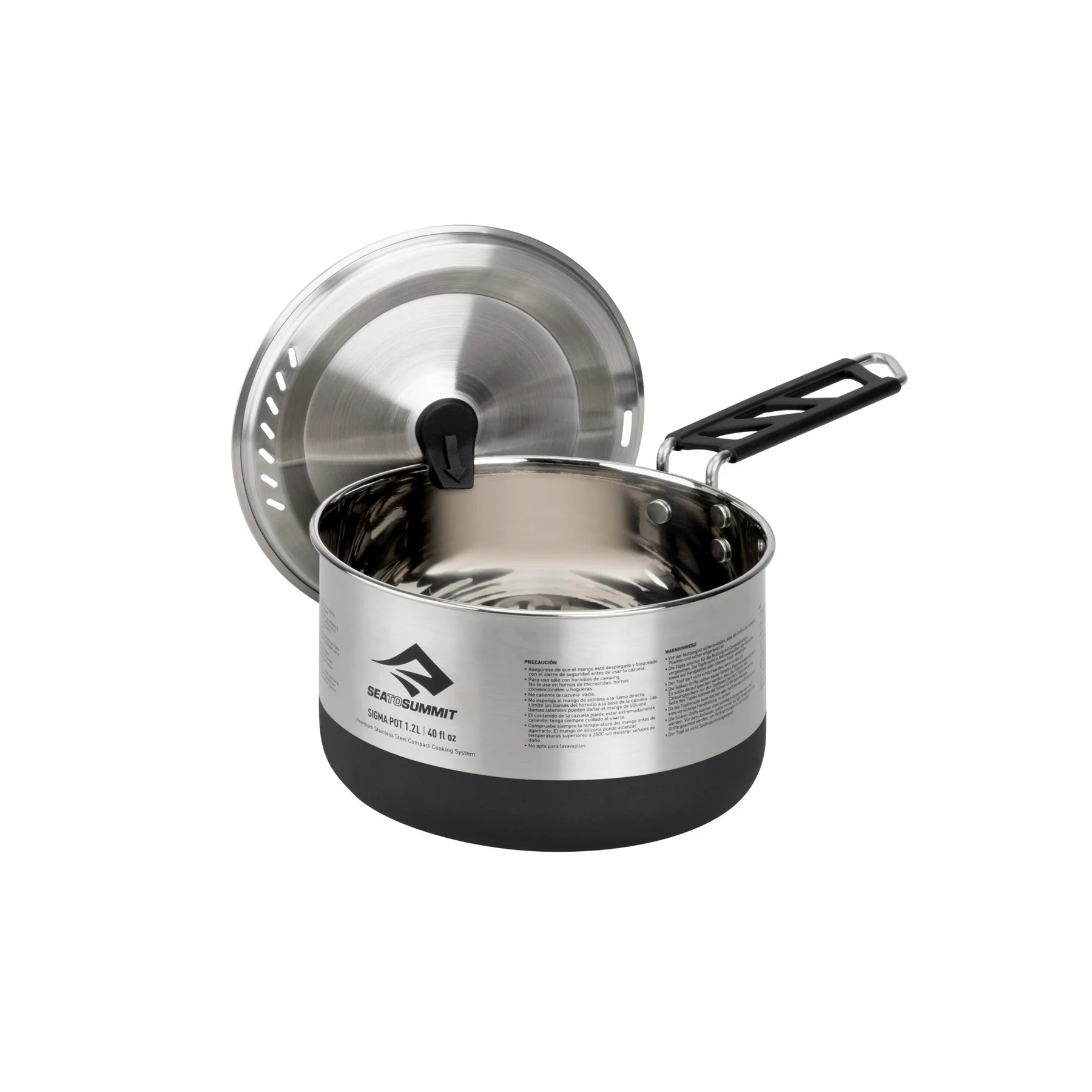 Get creative with your backcountry cooking for one. The included 1.2L SigmaPot is made from durable, abrasion resistant polished stainless steel for an easy-to-clean cooking surface. www.moralepatches.com.au
