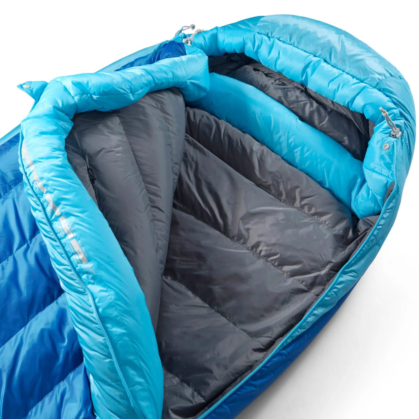 If you've ever wished for a less-constrictive sleeping bag that keeps you comfortable in a variety of cool-to-warm conditions, the Trek may become your go-to bag. The Free-Flow Zip system allows you to open the bag sequentially for ventilation up to the point where it is opened flat as a quilt www.moralepatches.com.au