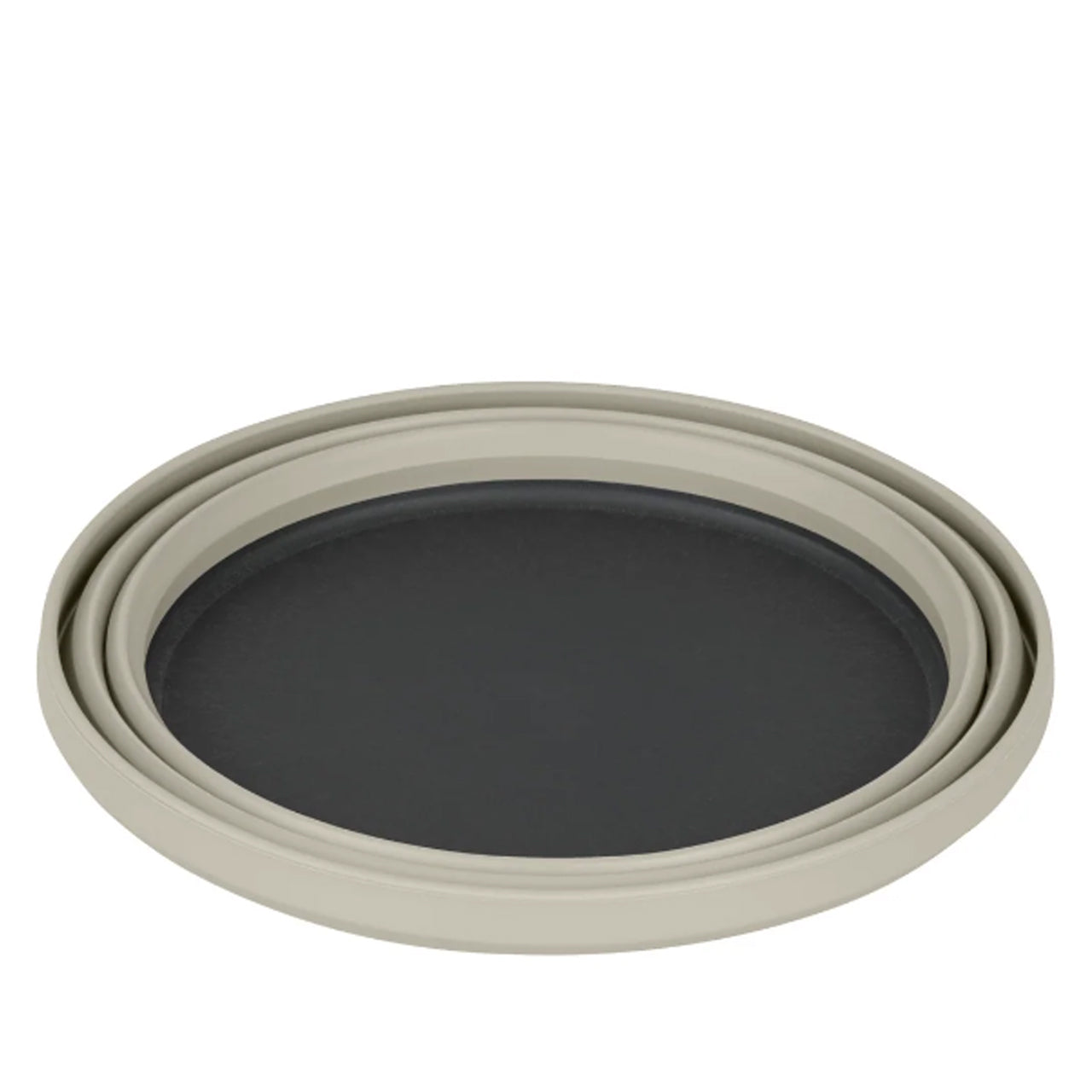 The Nylon base may be used as a cutting board when the X-Bowl is flipped upside down and there are measurement increments on the inside, making it a multi-purpose and functional piece of dinnerware. Our range of X-Series dinnerware nests neatly with the X-Pots to create a comprehensive space-saving camp kitchen set-up. www.moralepatches.com.au
